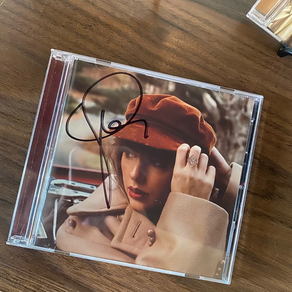 Signed Red Taylor’s Version CD